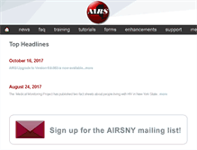 Tablet Screenshot of airsny.org